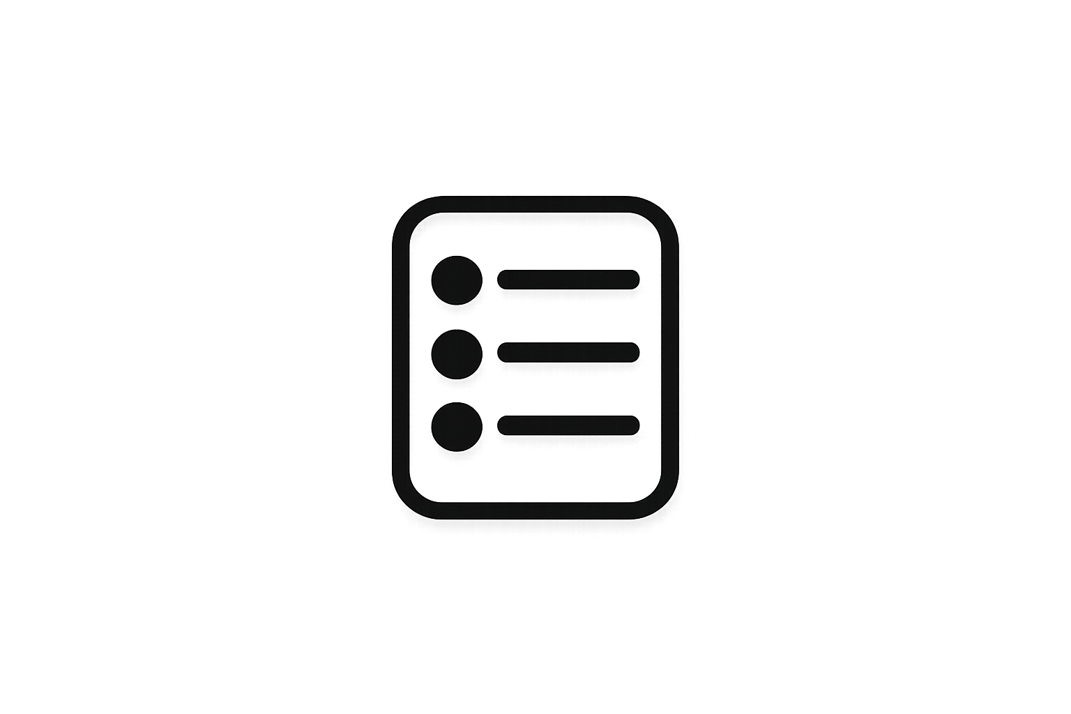 list 2 step 3 icon